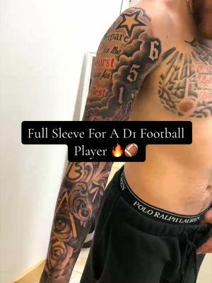 Full Sleeve For A D1 Football Player 🔥🏈 (@Tyson Schilling) / Shoutout @Mad Rabbit 🖤 (code: “20KEITH” at checkout for 20% off your order) #madrabbitambassador #madrabbit #tattoo #tattoos #tattooartist #tattoosartist #art #artist #selftaughartist #selftaughttattooartist #scratcher #tattoolover #tattooideas #tattooidea #newtattoo #newink #inked #ink #inkaddict #inklover #newtattoos #tattooshop #tattoosleeve #tattoogirl #tattooed #tattootiktok #tattiktok #tattoostiktok #tattooremoval #fyp #foryoupage #fy #foryou #explore #viral #funny #oklahoma #d1athlete #nil 