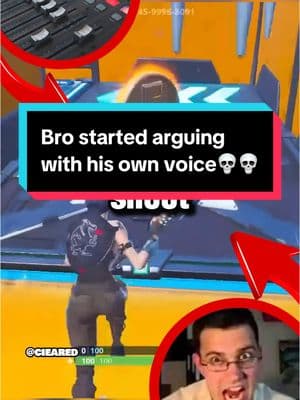 Bro got trolled with a soundboard of his own voice 💀💀 10/10 rage bait | #fortnite #ragebait #trolling #goodgriefs #basher #soundboard #gaming #funny #usa via: 1magine (YouTube)