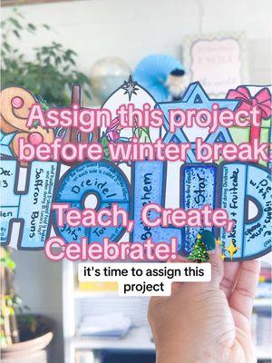 Bring winter holidays around the world to life in your classroom! Engage your middle schoolers with a fun, creative craftivity that explores global traditions, symbols, and celebrations. 🌍✂️ Perfect for holiday season learning! #HolidayCraftivity #teachertok #MiddleSchoolTeacher #WinterHoliday #TeacherResources #CulturalDiversity #classroommanagement #lessonplan #TeachersOfTikTok #CreativeTeaching #tptresources 