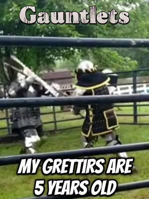 I swear by these Gauntlets #armor #armoredcombat #buhurt #buhurttok #hema #larp #sca #medievaltiktok 