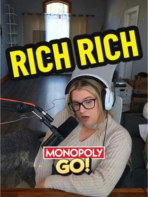 time to get rich RICH in @monopolygo 💰 #sponsored #monopolygo #monopoly #sweeettails #GamerGirl #gaming #funnymoments #streamer