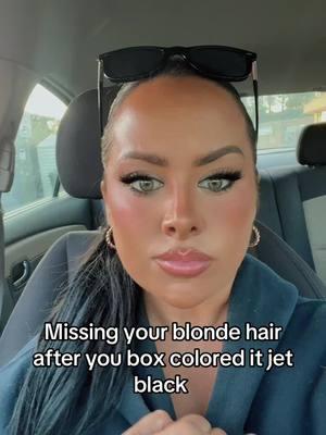 Oh no #blackhair #blondehair #hairtok #fyp #relatable #haircolor #hairdresserreacts #hairtiktok 