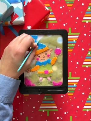 Santa’s favorite helper just got a DoodleJamz makeover 🤗 #doodlejamz #elf #sensoryboard #stockingstuffers #stockingstufferideas #amazonholiday 