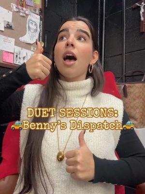 Fist time working on Benny’s Dispatch and they sound great! Show my Benny & Nina some loveeee❤️❤️🚕🚕 #dramateacher #dramatiktok #intheheightschallenge #intheheights #intheheightsteacher @Anthony Ramos 