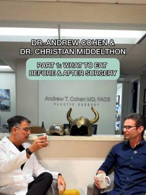 Part 1 ✨ What to eat before and after surgery with health coach Dr. Christian Middelthon from @Viking Health  Recently I had a great discussion with my friend and health coach, Dr. Christian Middelthon. We talked all things health and how your well-being can impact recovery after any type of procedure. Stay tuned for more from this series  #vikinghealth #weightlossprogram #healthcoachtips #dogsoftiktok #presurgery #weightlossmotivation 