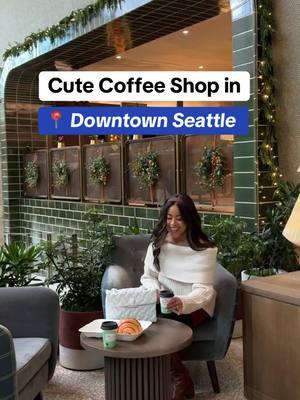 #LTKFind Stopped by Olympia Coffee’s new downtown Seattle location ☺️ This coffee shop is beautiful! And I’m shocked how big the space is for people to hangout in. Plus, I love how Cedar Hall decorated for the holidays! Address: 1420 5th Ave Suite 103, Seattle, WA 98101 My petite winter outfit is linked on @LTK! Click the link in comments for the exact @Aritzia sweater. #aritzia #aritziaoutfits #ltk #seattle #seattletiktok #seattlecoffee #coffeeshop #coffeeaesthetic #seattleinfluencer 