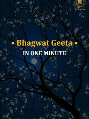 Bhagwat Geeta in One Minute.  #bhagwat#geeta#one#fyp#foryoupage#viralvideo#god#bhagwan#indian#desi#sanatani#hindu#gujju#trump#india