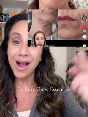 @Gopure just dropped their Glow Essentials Gift Set for the holidays with their most viral and popular products for only $49. This set  has everything you need to age backwards!! #gopure #holidaygiftsets  #antiaging #skincareroutineof  #over40 #techneck #wrinkles #finelines #matureskin #tiktokshopholidayhaul #over40skincare #over50skincare