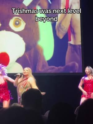 @trishapaytas legit obsessed with u… #trishmas #trisha #paytas #trishapaytas #nyc #christmas #holidayshow #holidaysongs #fun #silly #beyond 