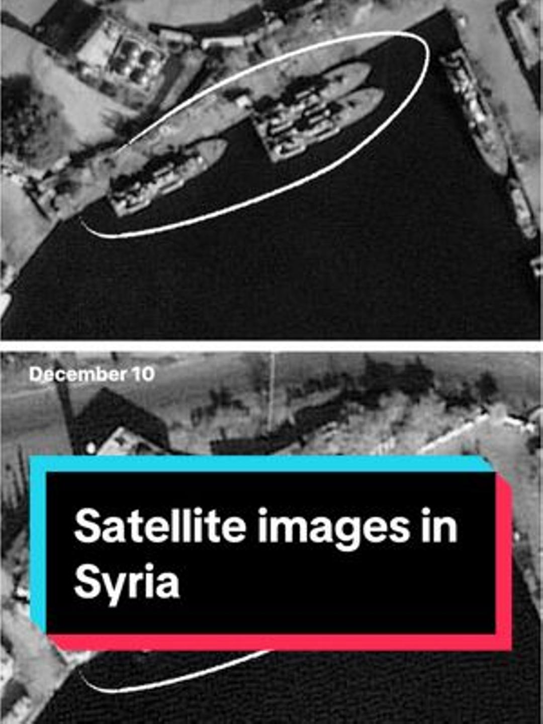 Satellite images show #Russia pulled its warships out of its naval base in #Syria. #military