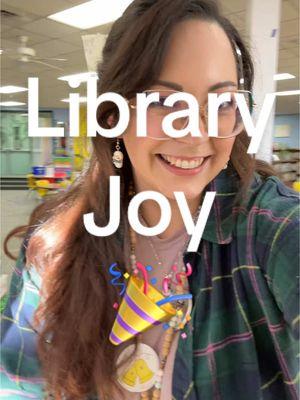 Utilizing the library the way it’s supposed to be- for joy 🥹🫶🏼 #schoollibrarian #libraryjoy #librariansoftiktok #librarytok #makerspace #christmaspresents #holidaysaroundtheworld 