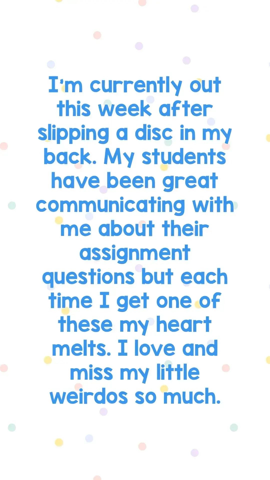 Missing my classroom, my kiddos, and all the hilarious moments 💕 Counting down the days till I’m back! #TeacherOnLeave #MissMyStudents #TeacherLife #teachertiktok #teachtok #backtoschool #elateacher #middleschoolersbelike #middleschoolteacher #teachersoftiktok #adventuresineighthgrade #tiktokteach #middleschool #teacherlife 