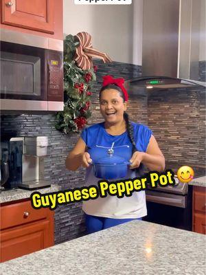 Is pepper pot whole month 😂🇬🇾#guyanesetiktok #guyanesepeperpot #pepperpotandbread #pepperpotseason #yummypepperpot 