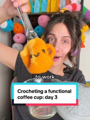 Should've done tea. What should we try next? #thewoobles #amigurumi #crochet #crochetkit #amigurumikit #learntocrochet #learncrochet #crochetforbeginners #amigurumiforbeginners #learnamigurumi #crocheting #learntocrochetkit #wooblescrochet 