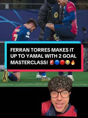 FERRAN MASTERCLASS 🦈🔵🔴🔥 #fyp #fypシ #ferrantorres #lamineyamal #fcbarcelona #barca #dortmund #raphinha #championsleague #ucl #cubarsi #lewandowski #pedri #guirassy #viscabarca #footballtiktok #soccertiktok #barcelona #barcafanns #xyzbca #viral 