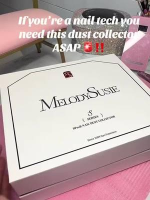 Protect them lungs sis! 💅🏻🚨‼️GAME CHANGER 🫰 linked above @melodysusie #fypシ #melodysusie #naildustcollector #dustcollector #nailtech #beginnernailtechtips #nailtechhealth #musthave #christmasgiftideas 