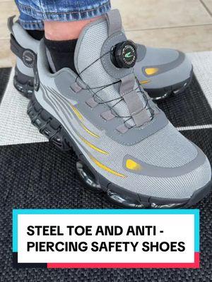 Less than $40 for these Anti Slip Anti Piercing Safety Shoes for Men! Thse are perfect for construction workers, warehouse workers, manufacturers, electricians and any outdoor laborers. Grab these safetu shoes today! . . #safetyshoes #steeltoeshoes #steeltoeboots #antipiercingshoes #workshoes #mensshoes #shoesformen #laborshoes #bluecollarlife #constructionworker #electrician #manufacturer #warehouseworker #CapCut #treasurefinds #ad #falldealsforyou #ttslevelup #TikTokShopHolidayHaul #starcreatorcompetition #TikTokShopBlackFriday #giftguide #spotlightfinds #giftideasforhim  #giftideasforher #TikTokShopCreatorPicks  #TikTokShopCyberMonday #holidaygifts #holidaygiftideas #christmasgift #christmasgiftideas 