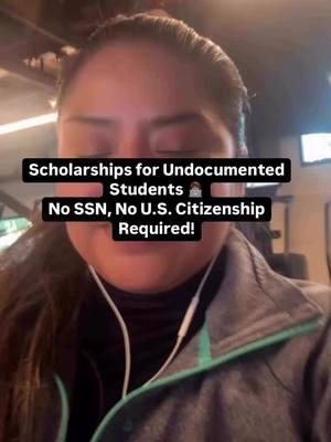 Scholarship opportunities alert 💕👩🏾‍💻💫 please share #undocuprofessionals #undocumented #undocupower #undocutiktok 