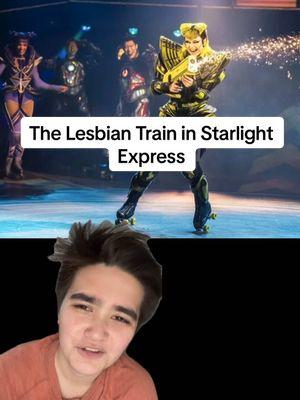 Lesbians can be anything these days, even musical theater trains. #starlightexpress #musicals #lesbian #lesbiantiktok #musicaltheatre #sapphic #wlw #lgbt #gay #queer 