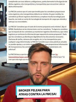 Los #freightbroker esta peleando y poniendo resistencia para atrás contra la #fmcsa y la ley de transparencia! Que opinan de esto? #camionero #broker #dispatcher #trucker #trailero #freightmarket #trucking #truckingnews #keeptrucking #noticias #camioneroscubanos #texas 