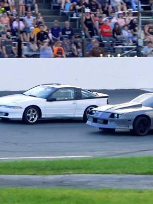 Beware of the Crossover move! 😎🔥🏁 #spectatordrags #seekonkspeedway #runwhatyoubrung #dragrace #nascar #builtnotbought #Motorsport #mitsubishi #dsm #racing #cars #fyp 