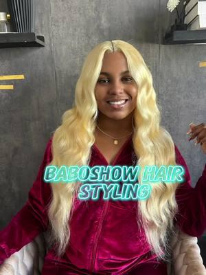 @BABOSHOW 13X6 Body Wave Blonde 613 HD & Lace Frontal Human Hair 200% density Wig .  #baboshowhair  #frontalwig #baboshowwig #baboshowhairstore #wiginfluencer #wiginstall #wigtutorial #prepluckedwig #blondewig #613wig #middlepart  #beachwavecurls #613 #blonde #baboshow #TikTokShop #bodywave 