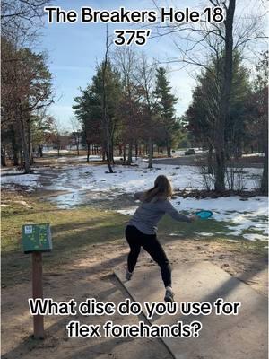 Maggie’s flex forehand with @innovadiscs Boss flew right down the center of the fairway, what disc do you use for flex forehands? #innovadiscs #innovarocstar #discgolf #discgolfdudez #disc #frisbee #frisbeegolf #discgolflife #fyp #foryou #foryoupage #tiktok #viral #viralvideo 