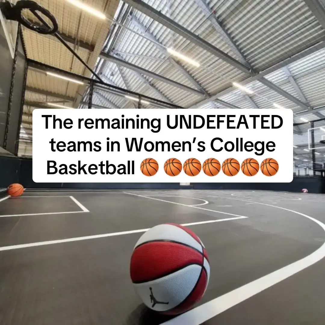 10 undefeated Women’s College Basketball games as of 12/11 #wcbb #womensbasketball #basketball #ncaa #ncaabasketball #hooper #womenssports 