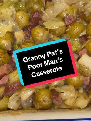 Granny Pat’s Poor Man’s Casserole!!! HAPPY BIRTHDAY GRANNY!!! I love you💔😭🥹 #hisdaughter #Recipe #recipes #recipesoftiktok #foodtiktok #FoodTok #cooking #cookingtiktok #easymeal #EasyRecipe #quickrecipes #yummyfood #casserole #familymeal 