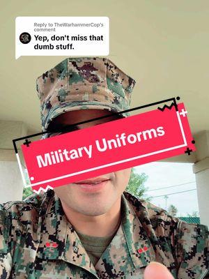 Replying to @TheWarhammerCop  We should be proud to wear the uniform we trained so hard to have the opportunity to wear 💯🙌🏼 #usmc #military #Marinecorps #semperfi #motivation #inspired #cwo #chiefwarrantofficer #leader #leadership #oorah #socal #california #enlisted #militaryuniform #fitness #vets #veterans 