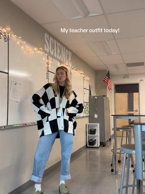 One of my favorite outfits everrrrr i felt so cute all day!! Everything linked in my LTK!! #teacheroutfits #teacheroutfitcheck #teacher #teacheroutfitinspo @dressed in lala @Dr. Martens 