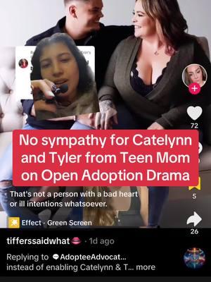 Stop hating on birth parents #teenmom #adoption #drama #MomsofTikTok #catelynnandtyler #greenscreen 