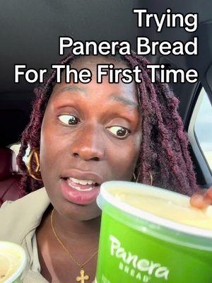 Broccoli Soup aint giving how yall say it does 🤬 #panerabread #panera #tastetest #foodreview #foodtiktok #frenchsoup #broccolicheddarsoup 