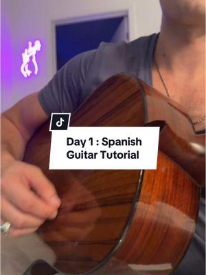 Day 1 spanish guitar @Yamaha Music #spanishguitar #nylongstrings #guitartutorial #gypsygraux 