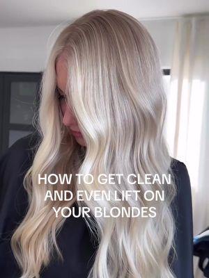 12 DAYS OF FOILING TIPS: Day 1 HOW TO GET CLEAN AND EVEN LIFT ON YOUR BLONDES #haircolorist #haireducation #hairreels #behindthechair #hairtok #blondme #foilingtips #foilingvideo #foilhighlights #hairstylisttips 