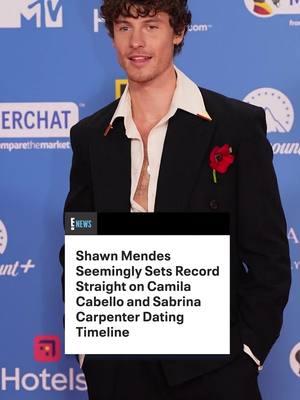 It looks like #ShawnMendes thinks he could have treated #SabrinaCarpenter better. 👀 He's addressing the timeline of how he reconnected with ex #CamilaCabello at the link in bio.