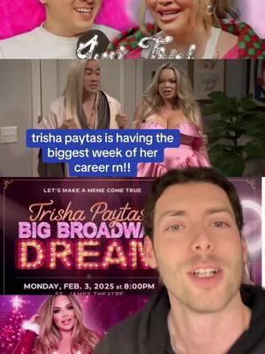 So proud of her #popculturenews #popculture #fyp #trishapaytas #trishlikefish88 #trishapaytasmeme #broadway #snl #saturdaynightlive #bowenyang 