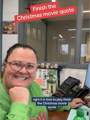 Christmas fun with the staff. #teachersoftiktok #schooloffice #teacherfun #elementaryschool #scarysherrithesecretary #studentfun #funandgames #staffmoralebooster #finishthequote 