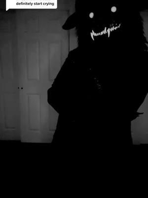 Do you want me to be terrifying? 😈 #onthisday #furry #furrycommunity #furrytiktok #fursuiter #fursuiters #fursuitersoftiktok #furrytiktokers #skulldog #hellhound #skullhound #sleepparalysisdemon #demon #demondog #possessed #death #hell 