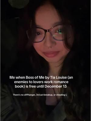 I just finshed this book and the author reached out to me a while back to share the news that it will be free until Dec 13th!!! #BookTok #bookrecommendations #freebook #freebookrecs #bossofme #tialouise #romancebooks #booktropes #workplaceromance #militaryromance #standalone #enemytolovers #billionaireromance 