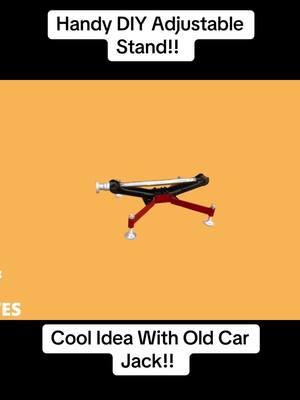 Handy Diy Idea With Ild Car Jack!!  #tools #DIY #fyp #parati #make #idead #crafts #tipsandtricks 