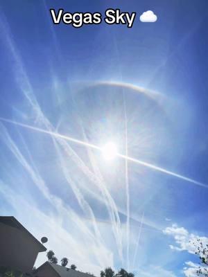 I eneded up on sky tiktok and wanted to share a cool video I filmed from my backyard 💓#sky #skywatcher #vegas #clouds #sun #weather 