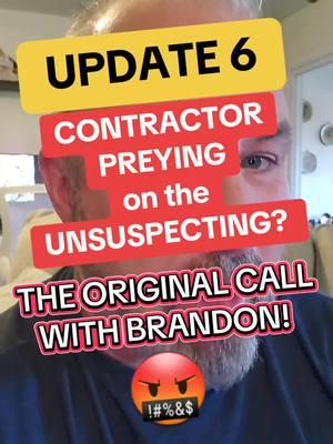 The original call with Jeremy from JKS Home Improvement and Brandon. #jkshomeimprovement #jeremysager #homeinspection #contractorsoftiktok #homeinspectionhorrors @Mainecoondad 