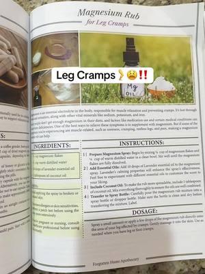 I love that our grandmothers and mothers knew about this stuff🙋🏽 i’m so excited to learn more about it so I can use these recipes to support myself in my family in a natural and holistic way. #tiktokshopholidayhaul #legcramps #holistichealth 