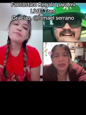 İsmael serrano, gracias por el fantástico Regalo que has enviado en mi LIVE. Siempre recordaré este momento.@İsmael serrano #livegift #train #tren 