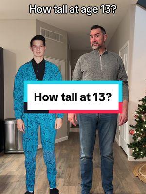 How tall were you at 13 #tall #short 