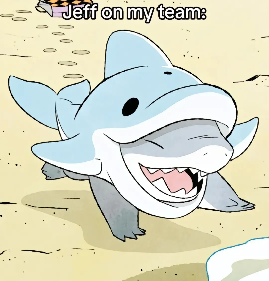 #jeff #jeffthelandshark #landshark #gwenpool #gwen #deadpool #marvelrivals #marvel #rivals #marvelstudios #op #nom #funny 