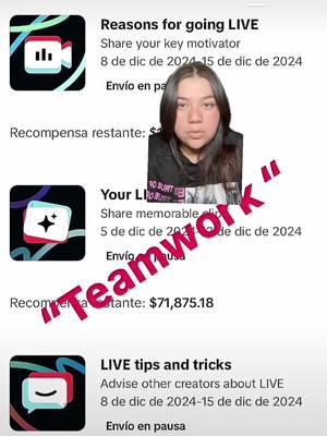 Teamwork 🙏🏻🙏🏻🙏🏻 #teamwork #teamworkmakesthedreamwork #teamworkchallenge #live #incentiveprogram #creatorsearchinsights #LIVEReason #LIVEIncentiveProgram #PaidPartnership #tiktokshopaffiliatesforbeginners #TiktokshopAffiliate #howtotiktok #tiktokforbeginners #howtotiktokshop #realtiktokshop #contentcreatortips #tiktokshopcreator #tiktokshopaffiliates #tiktokshopaffiliate #PersonalBranding #howtomakemoneyontiktok #howtogetmoneyontiktok 