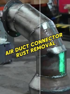 Using a laser cleaning machine for rust remediation val is truly efficient and environmentally friendly.#lasercleaningmachine #factory #dmklaser #fyp 