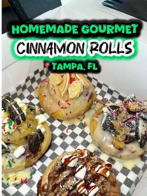 These cinnamon rolls definitely need to get added to your list 🤤🔥 #fyp #tampa #cinnamonrolls #florida #homemade #soho #dessert #tpa #sweettooth #holidaybox #bite #tampabay #cinnaholic #visitfl #gingerbread #cookies #thingstodo #foryoupage 